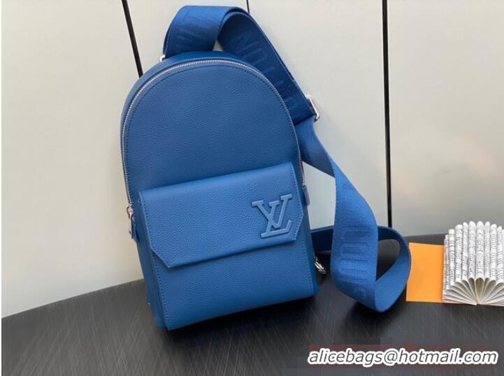 Shop Discount Louis Vuitton Pilot Slingbag M23765 blue