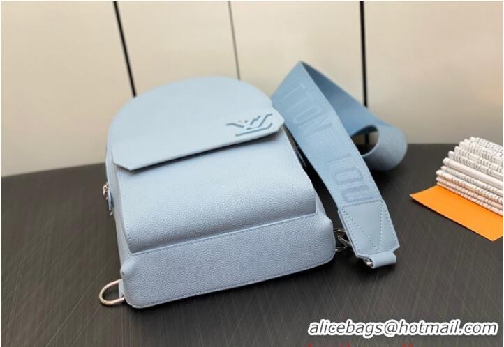 Trendy Design Louis Vuitton Pilot Slingbag M23765 light blue