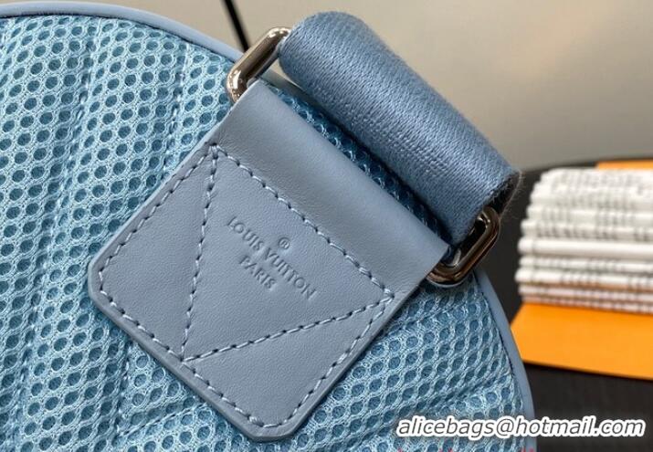 Trendy Design Louis Vuitton Pilot Slingbag M23765 light blue