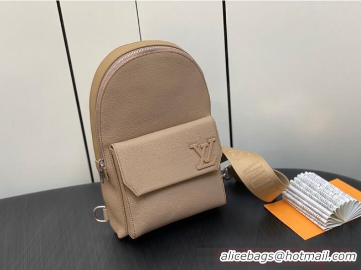 Top Grade Louis Vuitton Pilot Slingbag M23765 Sable Beige