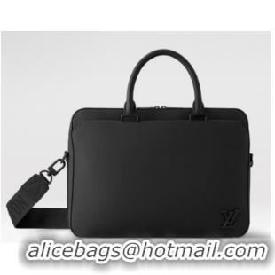 Famous Brand Louis Vuitton Pilot Briefcase M23778 Black