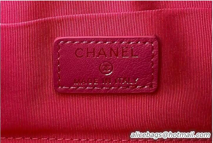 Big Discount CHANEL 22B Kelly Pearl Top Handle Bag AP3562 Pink