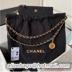 Good Looking CHANEL 22 HANDBAG AS3261 Black