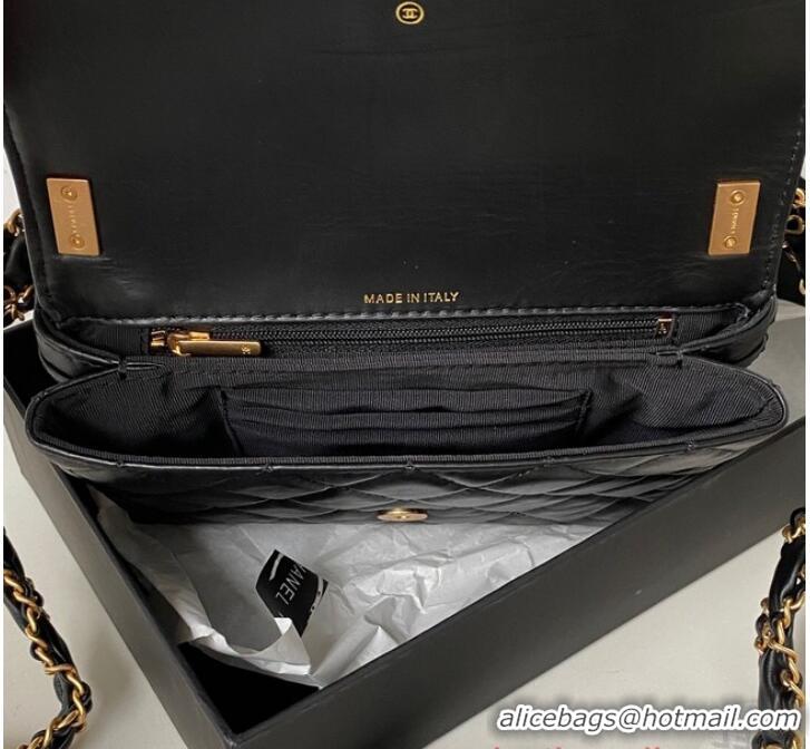 Promotional Chanel SMALL FLAP BAG AS3572 Black