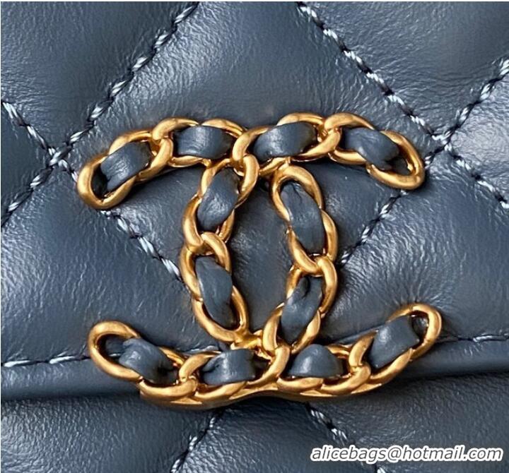 Trendy Design Chanel SMALL FLAP BAG AS3572 Blue