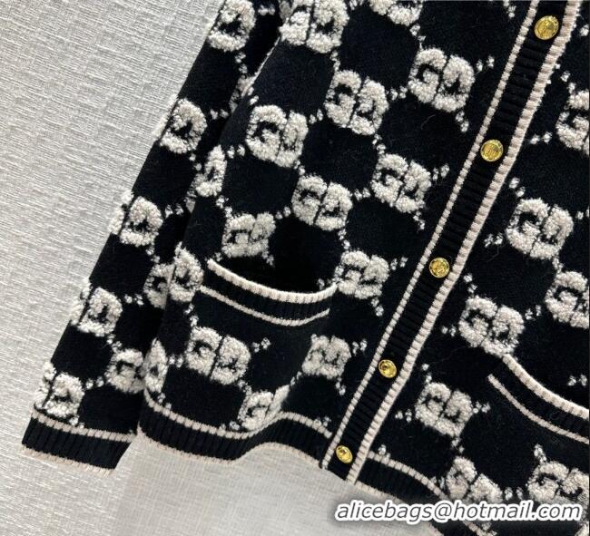 ​Buy Cheap Gucci Wool GG Cardigan G102336 Black 2023