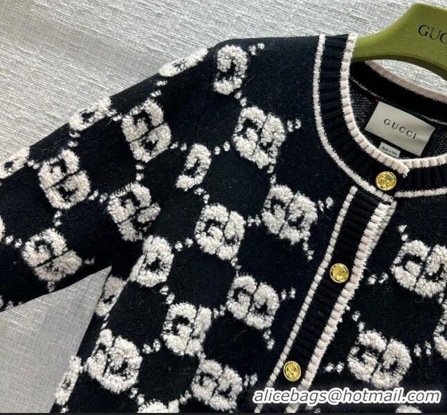 ​Buy Cheap Gucci Wool GG Cardigan G102336 Black 2023