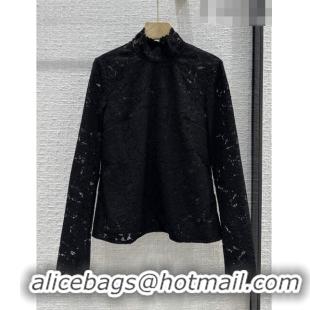 Buy Fashionable Dolce & Gabbana Lace Top DG102408 Black 2023