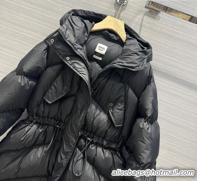 Unique Discount Hermes Down Jacket H102414 Black 2023