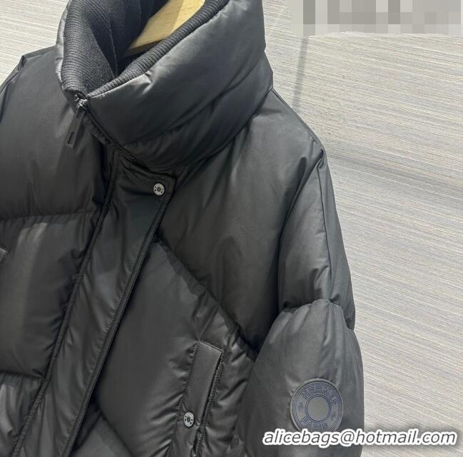 Low Cost Hermes Down Jacket H102415 Black 2023