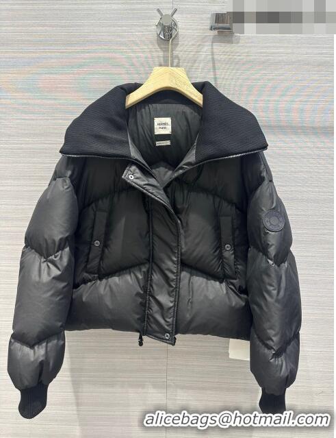 Low Cost Hermes Down Jacket H102415 Black 2023