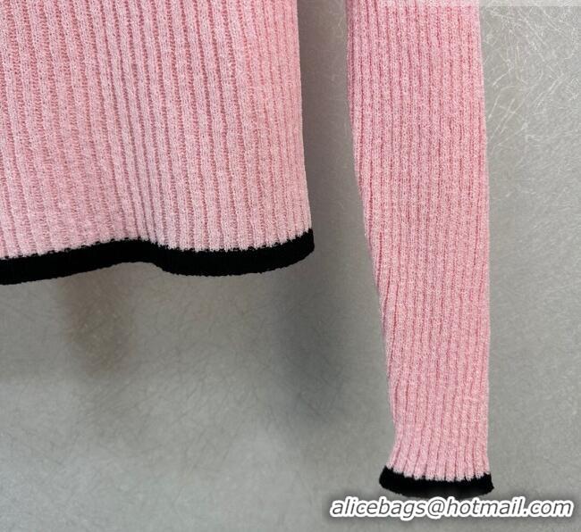 Top Design Chanel Knit Sweater CH102337 Pink 2023