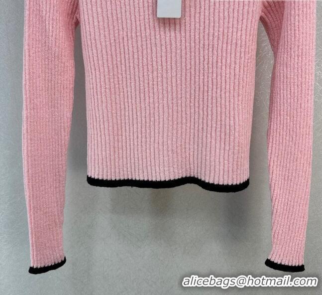 Top Design Chanel Knit Sweater CH102337 Pink 2023