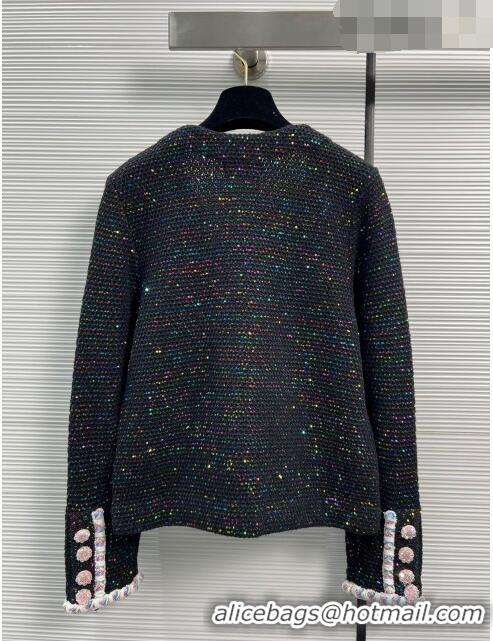 ​Well Crafted Chanel Wool Cardigan and Pants CH102601 Black 2023