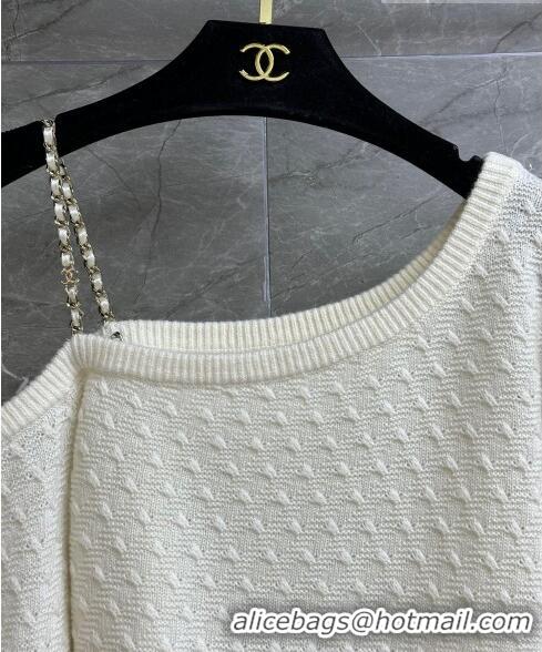 ​Traditional Specials Chanel Cashmere Sweater CH102610 Beige 2023