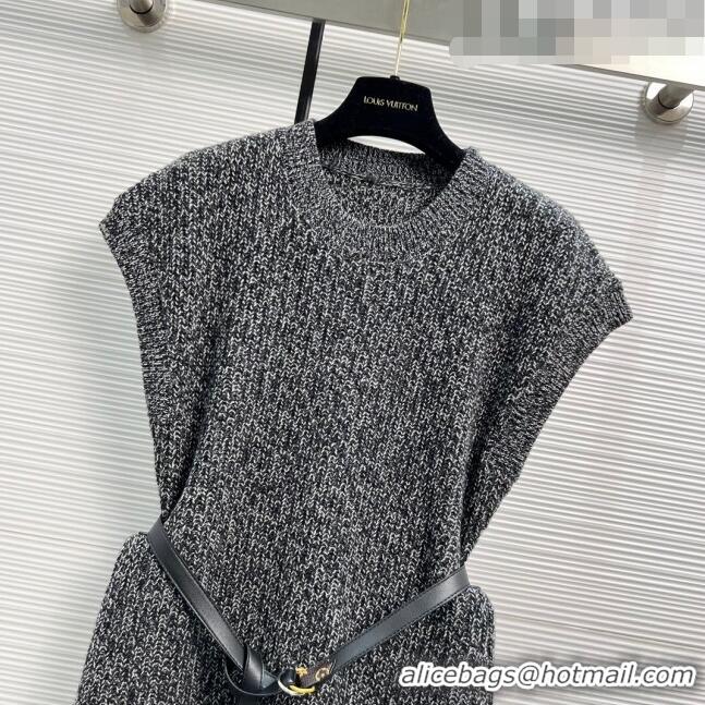 Good Product Louis Vuitton Cashmere Dress LV102617 Grey 2023