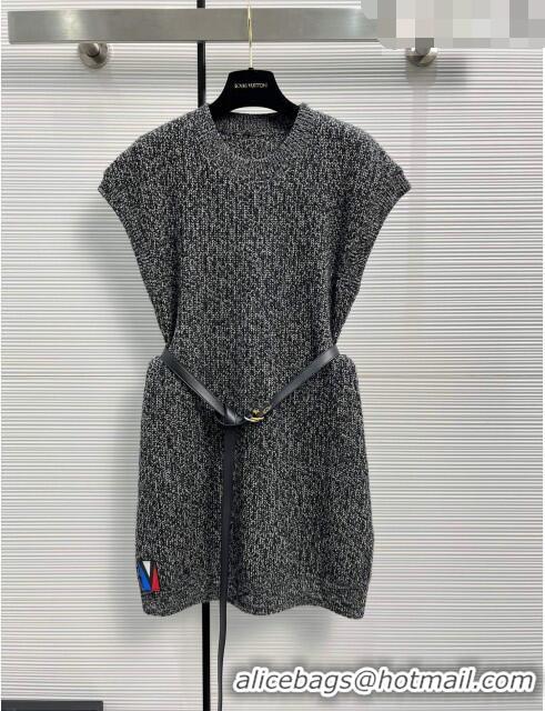 Good Product Louis Vuitton Cashmere Dress LV102617 Grey 2023