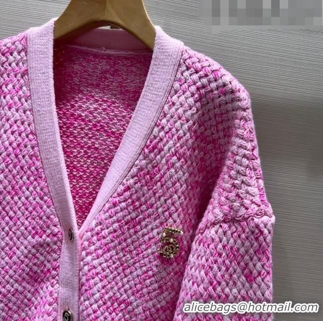 ​Promotional Discount Chanel Wool Cardigan CH102627 Pink 2023