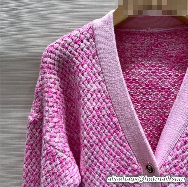 ​Promotional Discount Chanel Wool Cardigan CH102627 Pink 2023