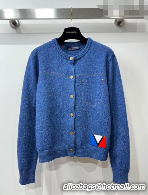 ​Good Looking Louis Vuitton Alpaca Cardigan and Pants P102644 Blue 2023