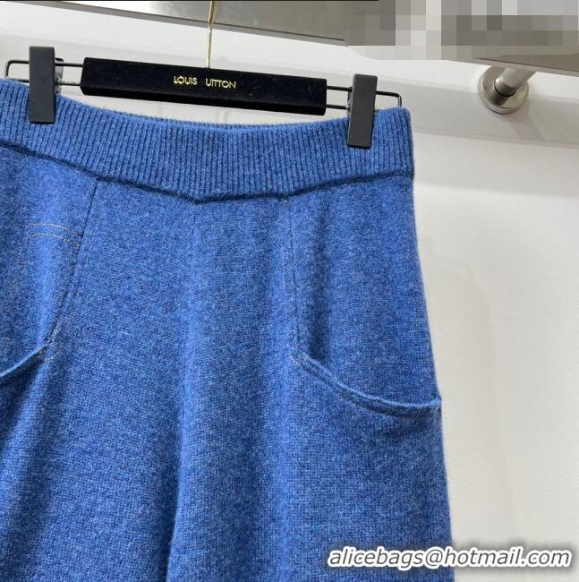 ​Good Looking Louis Vuitton Alpaca Cardigan and Pants P102644 Blue 2023