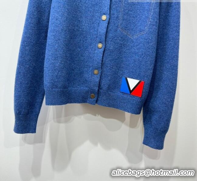 ​Good Looking Louis Vuitton Alpaca Cardigan and Pants P102644 Blue 2023