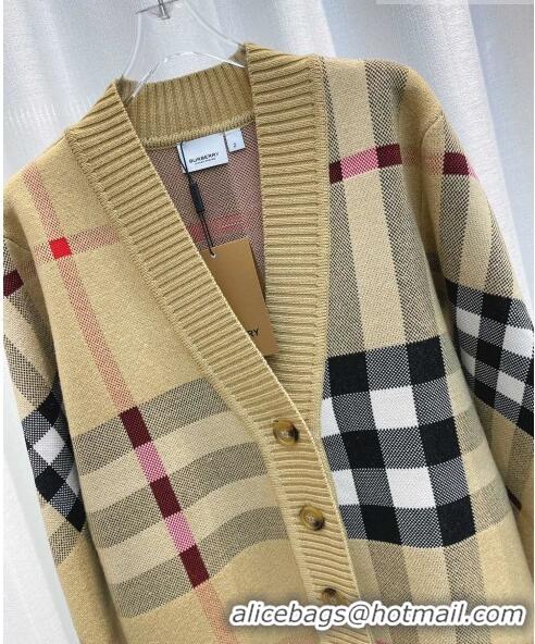 Trendy Design Burberry Wool Cardigan B102650 Brown 2023