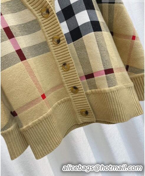 Trendy Design Burberry Wool Cardigan B102650 Brown 2023