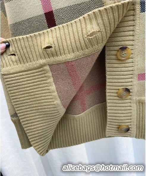 Trendy Design Burberry Wool Cardigan B102650 Brown 2023