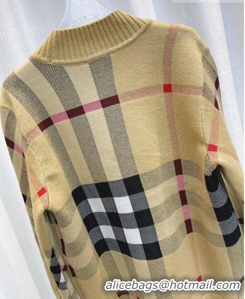 Trendy Design Burberry Wool Cardigan B102650 Brown 2023