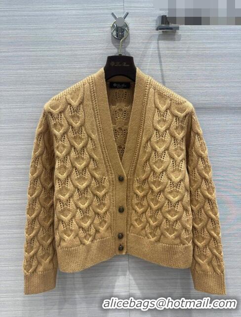 New Design Promotional LP Cashmere Cardigan LP102653 Brown 2023