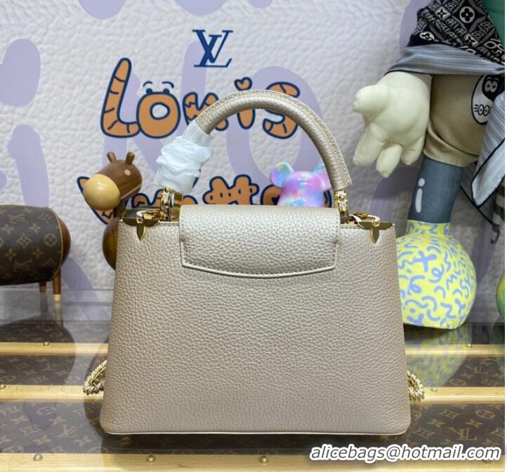 Top Design Louis Vuitton CAPUCINES BB N93164 Gray