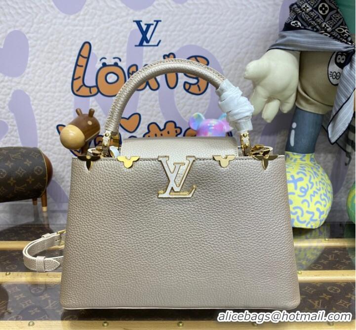 Top Grade Louis Vuitton Capucines MM N93419 Gray