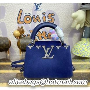 Good Taste Louis Vuitton Capucines Mini M23246 Blue