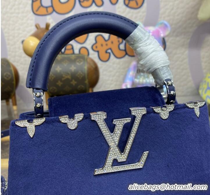 Good Taste Louis Vuitton Capucines Mini M23246 Blue