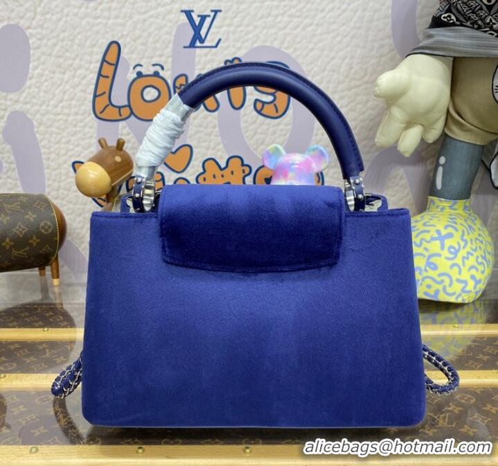 Super Quality Louis Vuitton Velvet MM N93419 Midnight Blue