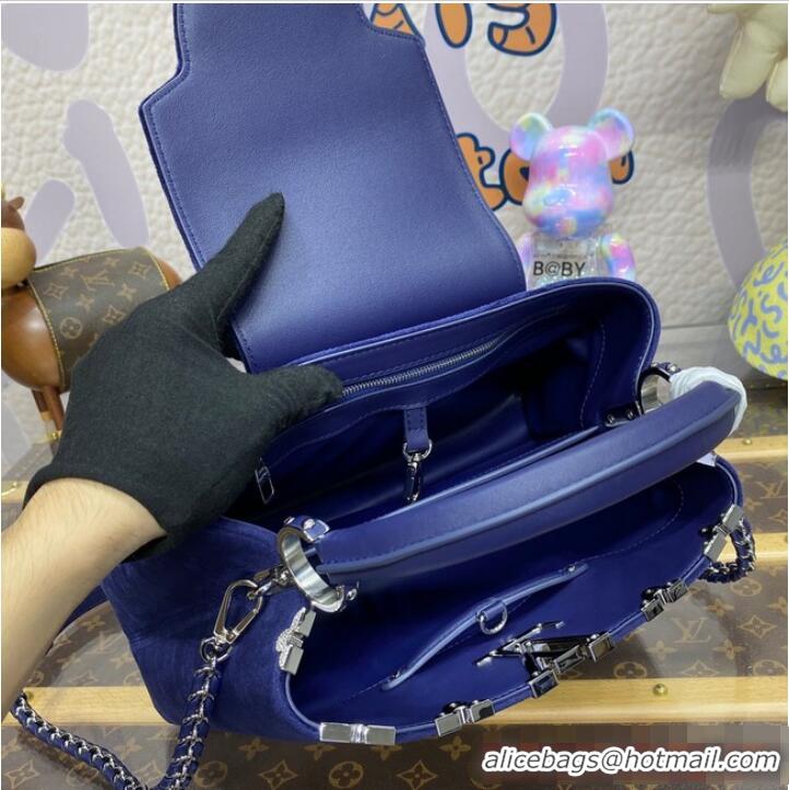 Super Quality Louis Vuitton Velvet MM N93419 Midnight Blue