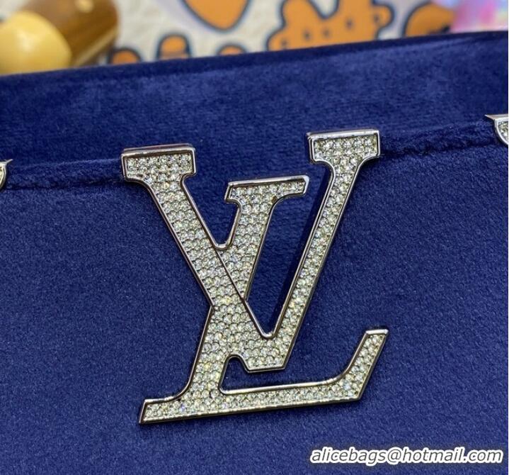 Super Quality Louis Vuitton Velvet MM N93419 Midnight Blue