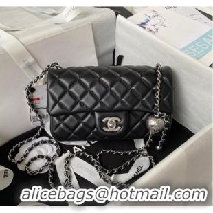 Unique Grade Chanel SMALL FLAP BAG AS1787 black