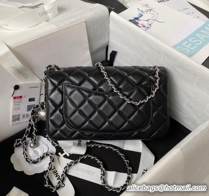 Unique Grade Chanel SMALL FLAP BAG AS1787 black