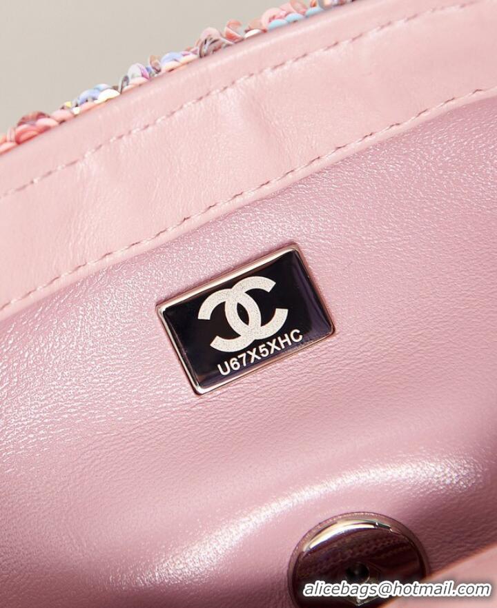 Well Crafted Chanel SMALL FLAP BAG AS3965 Pink