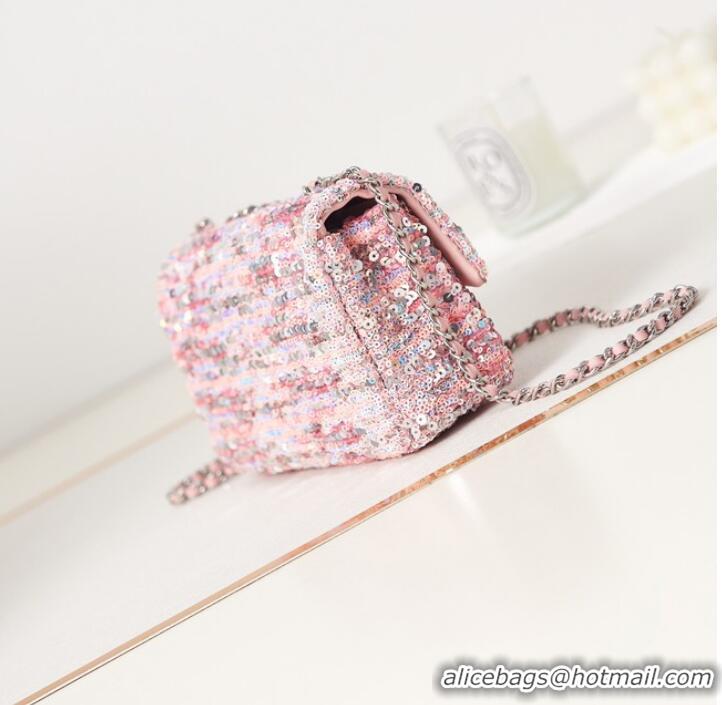 Well Crafted Chanel SMALL FLAP BAG AS3965 Pink