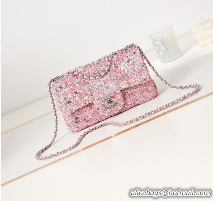 Well Crafted Chanel SMALL FLAP BAG AS3965 Pink