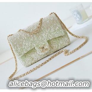 Top Quality Chanel SMALL FLAP BAG AS3965 Green