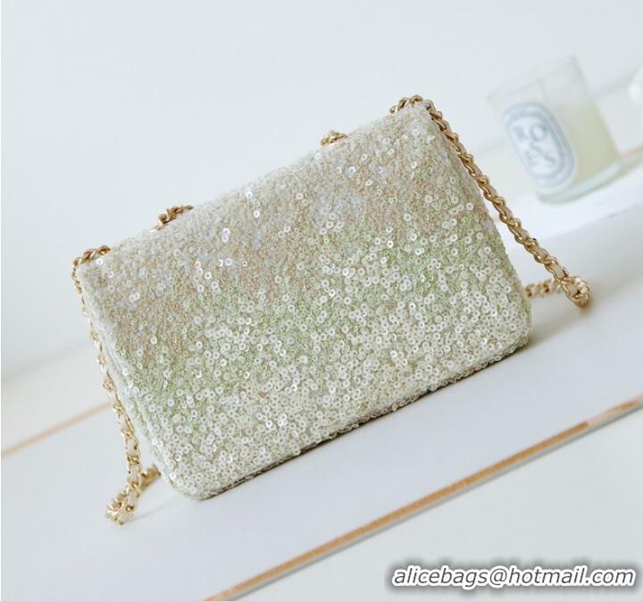 Top Quality Chanel SMALL FLAP BAG AS3965 Green