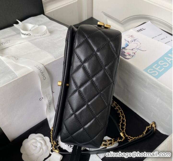 Reasonable Price Chanel SMALL FLAP BAG AS4353 BLACK