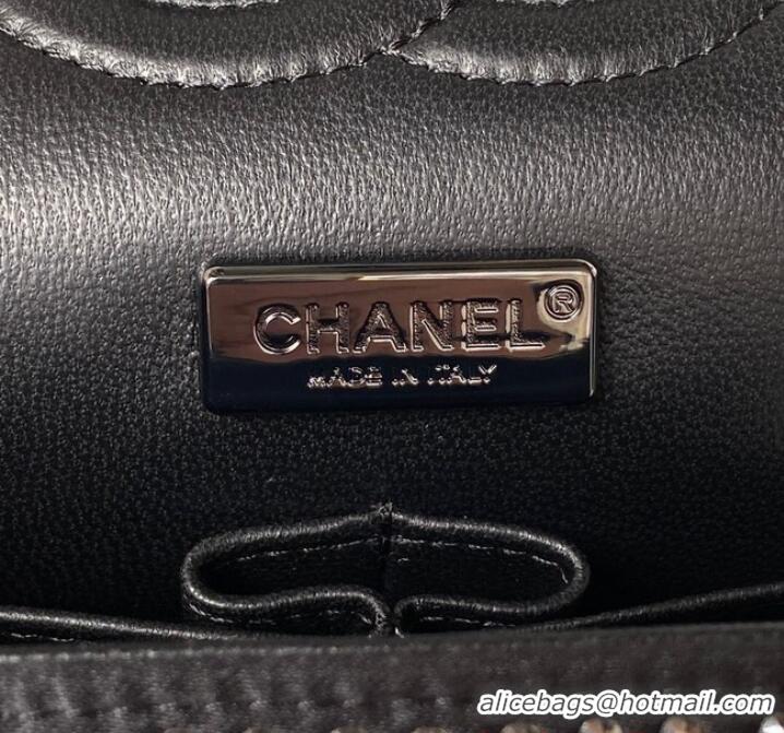 Good Taste Chanel SMALL FLAP BAG A01112 BLACK