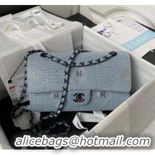 Good Product Chanel SMALL FLAP BAG A01112 LIGHT BLUE