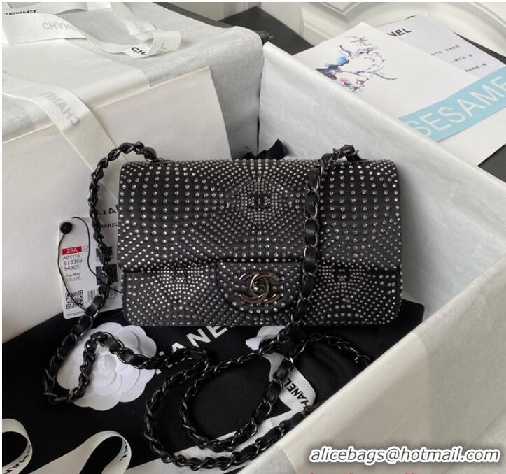 Top Grade Chanel SMALL FLAP BAG A01116 BLACK