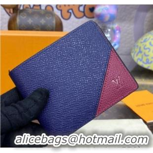 Top Quality Louis Vuitton Multiple Wallet M30982 Midnight Blue